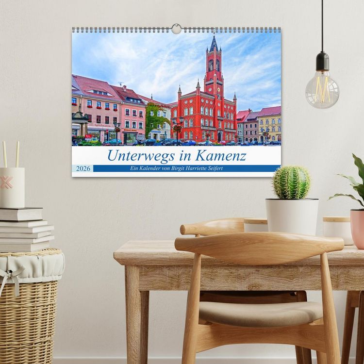 Produktbild: Unterwegs in Kamenz (Wandkalender 2026 DIN A3 quer), CALVENDO Monatskalender
