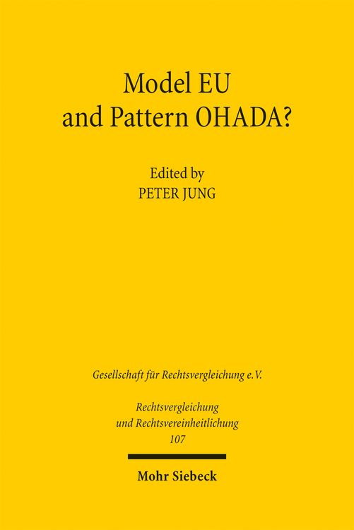 Produktbild: Model EU and Pattern OHADA?