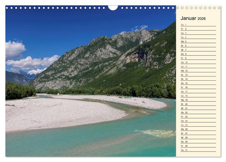 Produktbild: Friaul-Julisch Venetien - Italiens sch&ouml;ner Nordosten (Wandkalender 2026 DIN A3 quer), CALVENDO Monatskalender