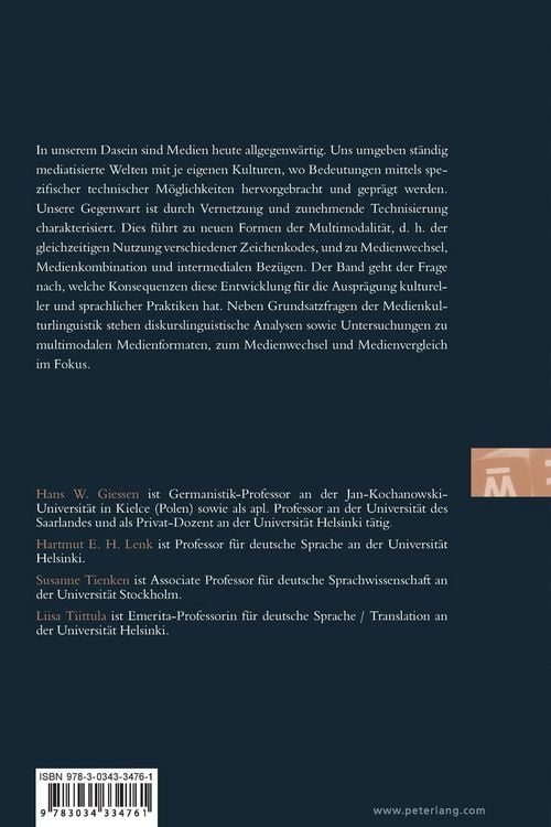 Produktbild: Medienkulturen