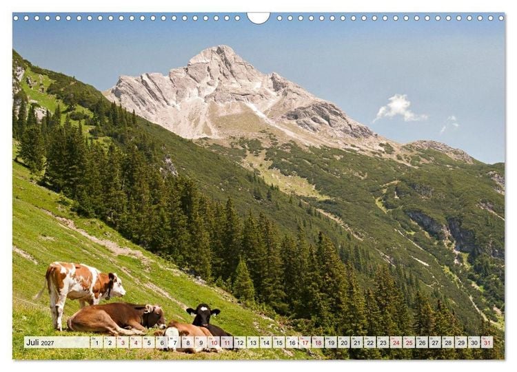 Produktbild: Allg&auml;uer Alpen 2027 (Wandkalender 2027 DIN A3 quer), CALVENDO Monatskalender