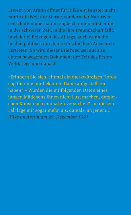 Produktbild: Der Dichter und sein Astronom
