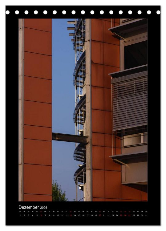 Produktbild: Moderne Architektur (Tischkalender 2026 DIN A5 hoch), CALVENDO Monatskalender
