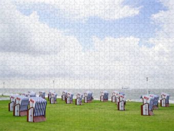 Produktbild: CALVENDO Puzzle Norderney - von barfu&szlig; bis Lackschuh | 1000 Teile Lege-Gr&ouml;&szlig;e 64x48cm Foto-Puzzle f&uuml;r gl&uuml;ckliche Stunden