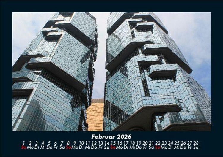 Produktbild: Architektur 2026 Fotokalender DIN A5