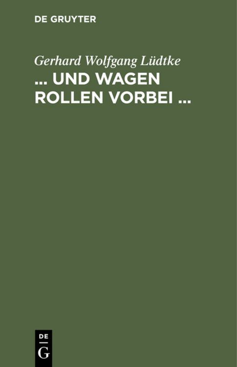 Produktbild: ... und Wagen rollen vorbei ...