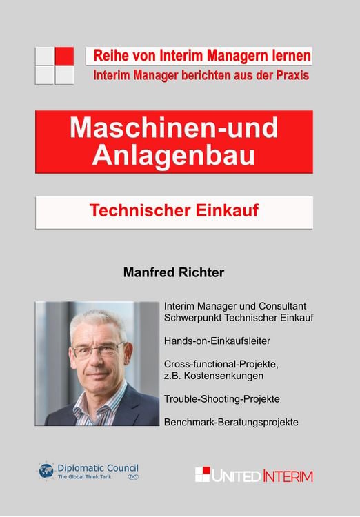 Produktbild: Technischer Einkauf im Maschinen- und Anlagenbau