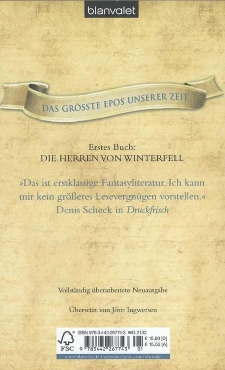 Produktbild: Das Lied von Eis und Feuer 01