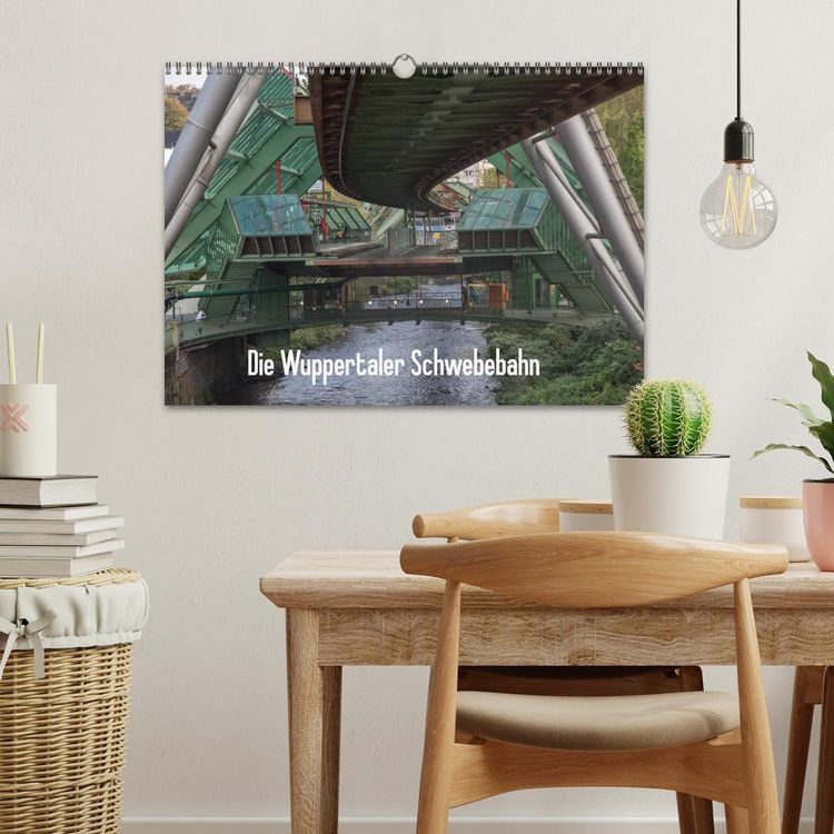 Produktbild: Die Wuppertaler Schwebebahn (Wandkalender 2026 DIN A3 quer), CALVENDO Monatskalender
