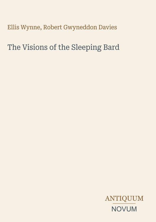 Produktbild: The Visions of the Sleeping Bard
