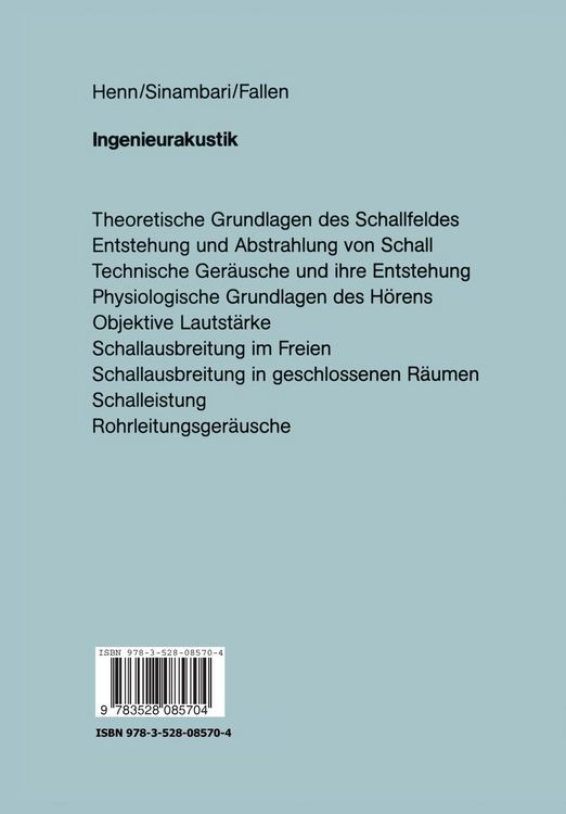 Produktbild: Ingenieurakustik