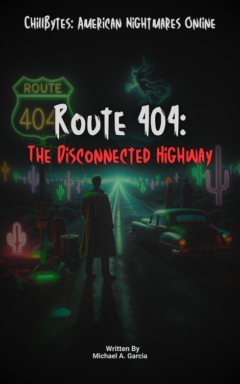 Produktbild: Route 404: The Disconnected Highway (ChillBytes: American Nightmares Online, #1)