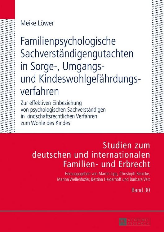 Produktbild: Familienpsychologische Sachverst&auml;ndigengutachten in Sorge-, Umgangs- und Kindeswohlgef&auml;hrdungsverfahren