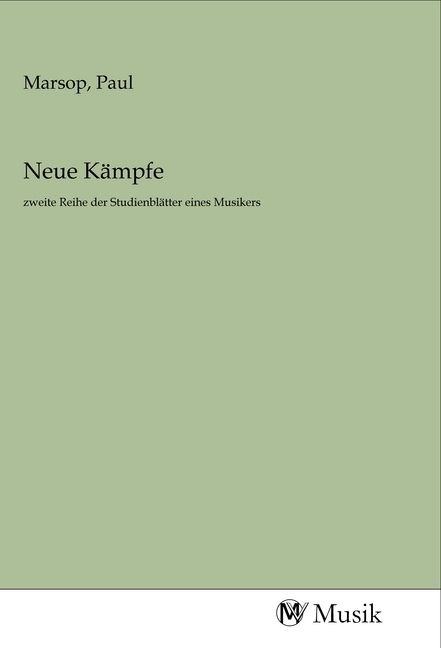 Produktbild: Neue K&auml;mpfe