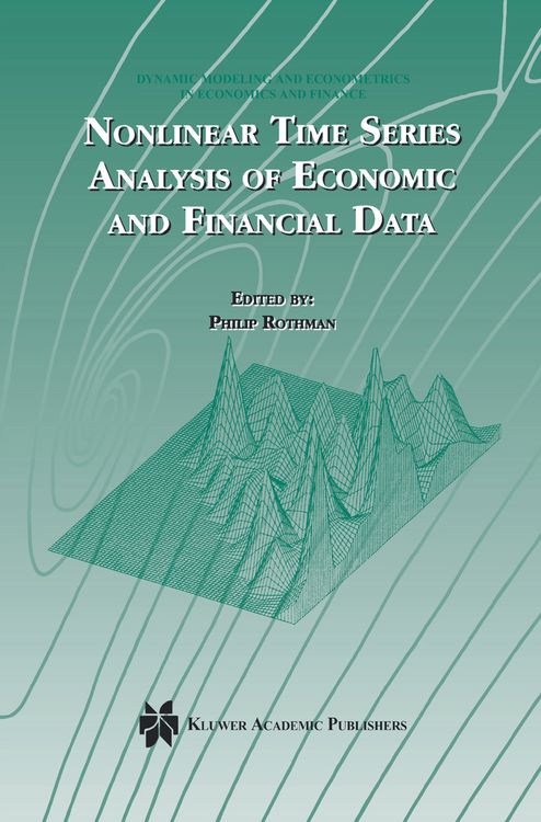 Produktbild: Nonlinear Time Series Analysis of Economic and Financial Data