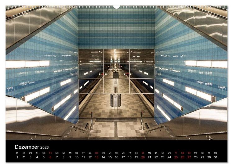 Produktbild: Hamburgs N&auml;chte (Wandkalender 2026 DIN A2 quer), CALVENDO Monatskalender