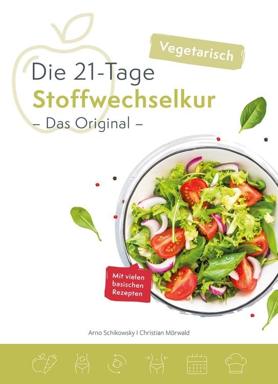 Produktbild: Die vegetarische 21-Tage Stoffwechselkur -Das Original-
