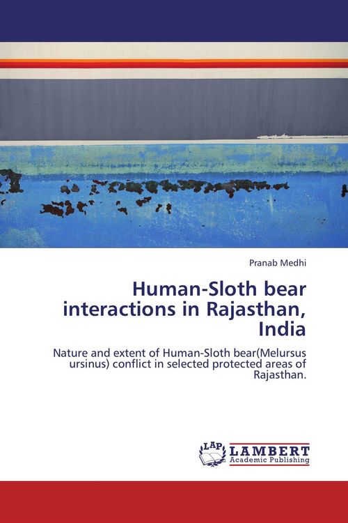 Produktbild: Human-Sloth bear interactions in Rajasthan, India