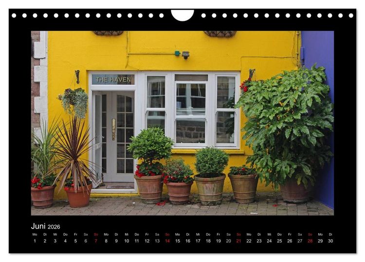Produktbild: Kanalinseln 2026 (Wandkalender 2026 DIN A4 quer), CALVENDO Monatskalender