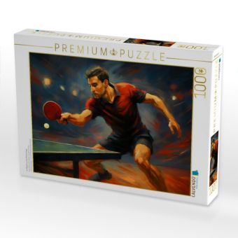 Produktbild: CALVENDO Puzzle Im Rhythmus des R&uuml;ckschlags | 1000 Teile Lege-Gr&ouml;&szlig;e 64x48cm Foto-Puzzle f&uuml;r gl&uuml;ckliche Stunden