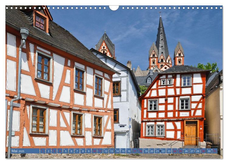 Liebenswertes Limburg (Wandkalender 2025 DIN A3 quer), CALVENDO Monatskalender