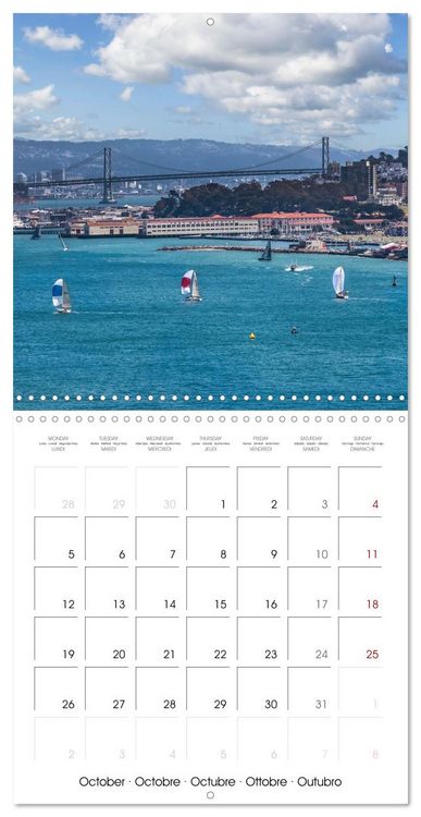 Produktbild: SAN FRANCISCO Highlights (Wall Calendar 2026 12 &times; 12 Inch) CALVENDO 12 Month Wall Calendar