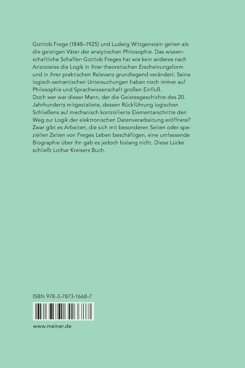 Produktbild: Gottlob Frege