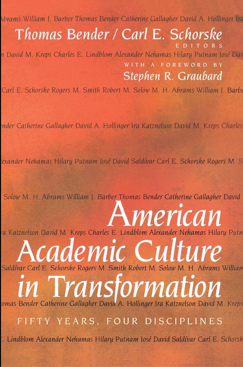 Produktbild: American Academic Culture in Transformation