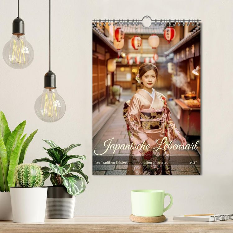 Produktbild: Japanische Lebensart (Wandkalender 2027 DIN A4 hoch), CALVENDO Monatskalender