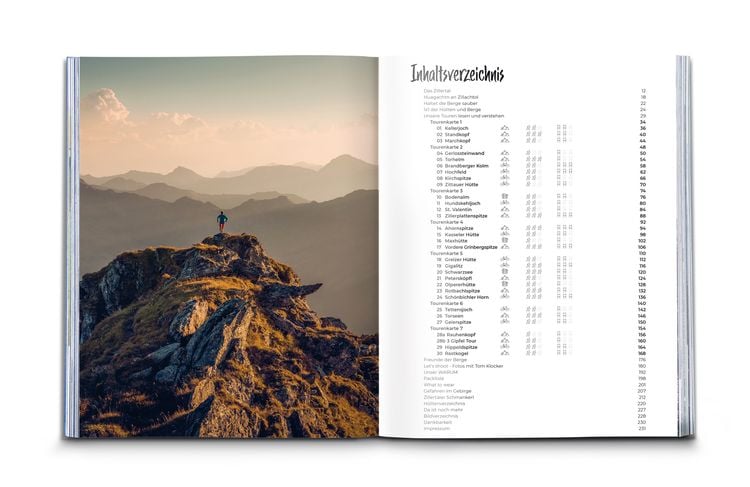 Produktbild: KOMPASS Bildband Bergmomente Zillertal