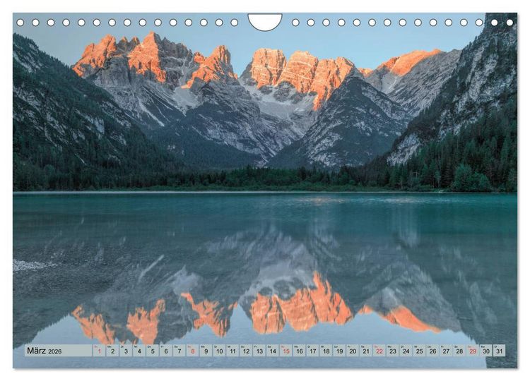 Produktbild: Dolomiten, Alpenparadies im Norden Italiens (Wandkalender 2026 DIN A4 quer), CALVENDO Monatskalender