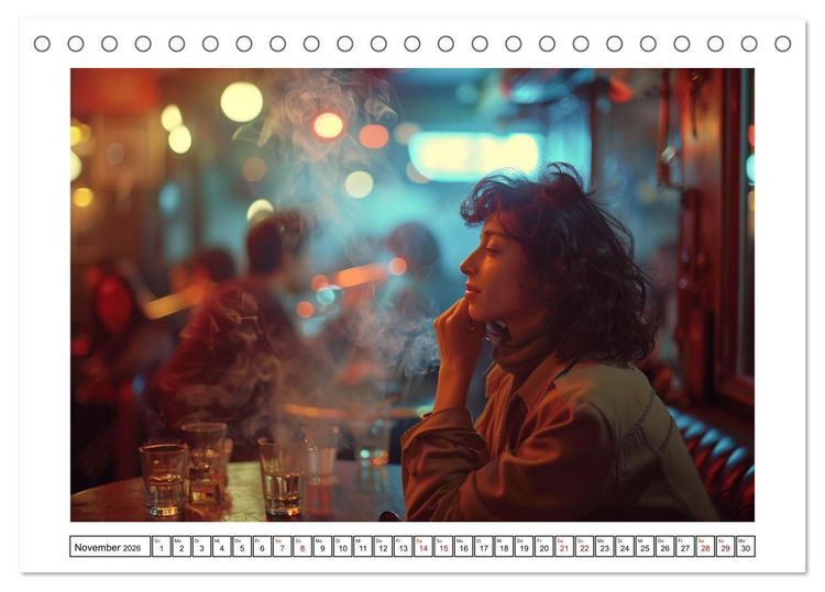 Produktbild: Jazz Geschichten um Mitternacht (Tischkalender 2026 DIN A5 quer), CALVENDO Monatskalender