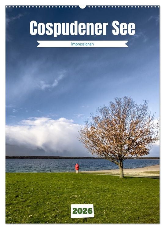 Produktbild: Cospudener See (Wandkalender 2026 DIN A2 hoch), CALVENDO Monatskalender