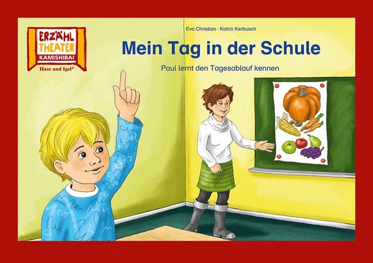 Produktbild: Mein Tag in der Schule / Kamishibai Bildkarten