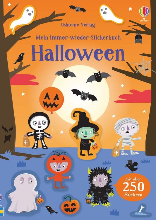 Produktbild: Mein Immer-wieder-Stickerbuch: Halloween
