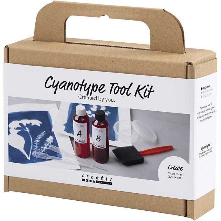 Produktbild: Creativ Company Werkzeugsatz Cyanotypie, Accessoires, Blau