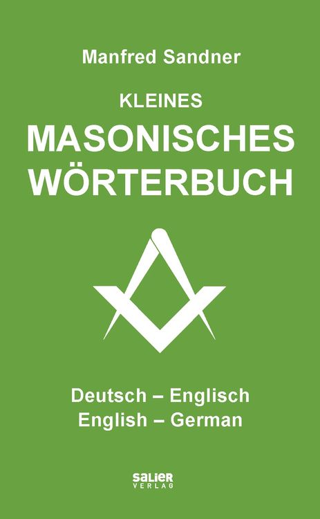 Produktbild: Kleines masonisches W&ouml;rterbuch Deutsch-Englisch/English-German