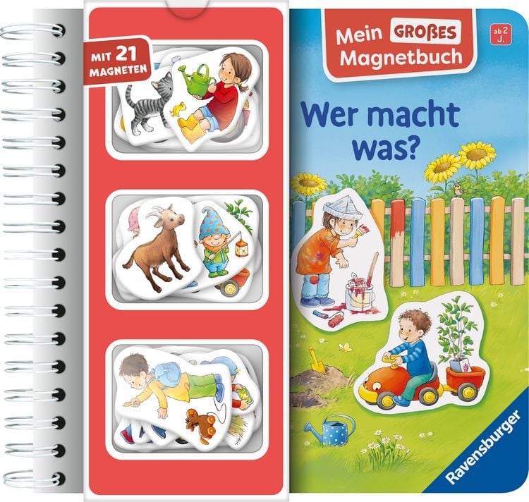 Produktbild: Mein großes Magnetbuch - Wer macht was?