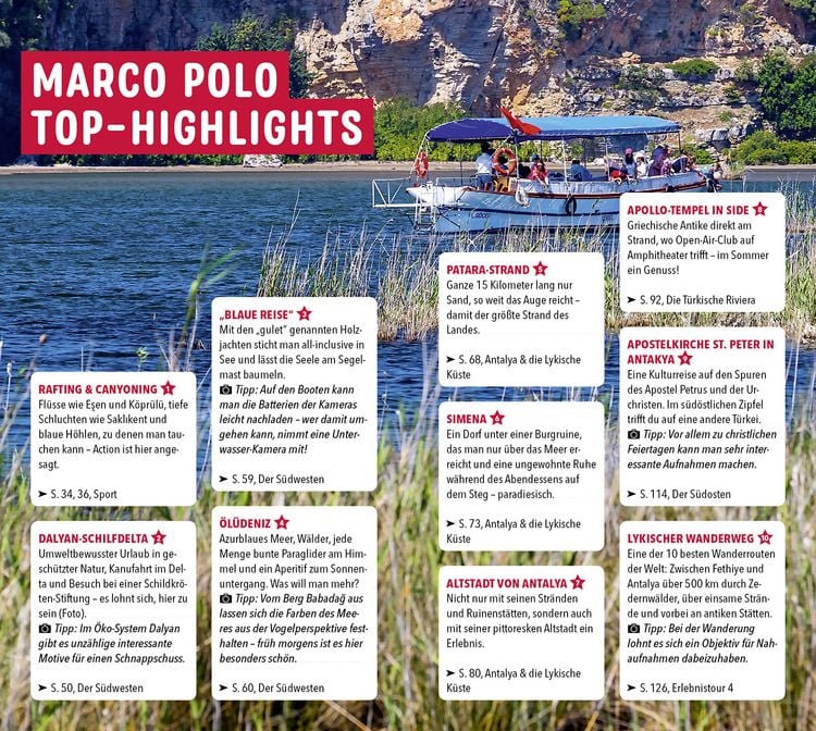Produktbild: MARCO POLO Reisef&uuml;hrer T&uuml;rkische S&uuml;dk&uuml;ste