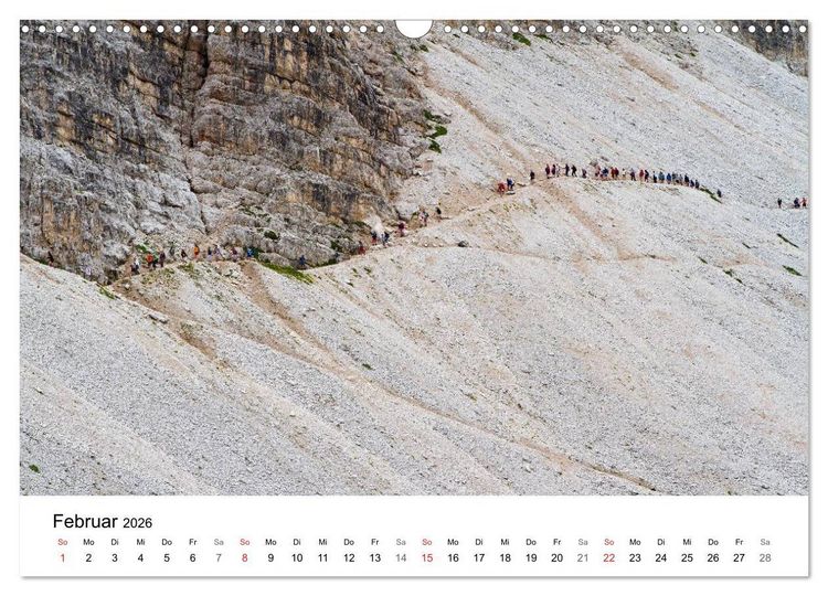 Produktbild: Wege durchs neue Jahr (Wandkalender 2026 DIN A3 quer), CALVENDO Monatskalender