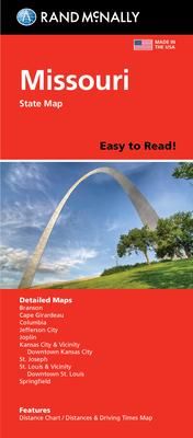 Produktbild: Rand Mcnally: Rand McNally Easy to Read: Missouri State Map