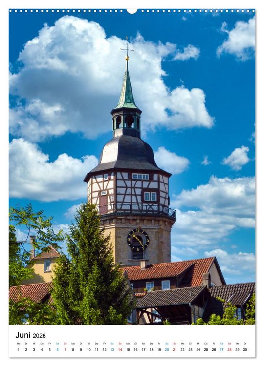 Produktbild: Rems und Murr (hochwertiger Premium Wandkalender 2026 DIN A2 hoch), Kunstdruck in Hochglanz