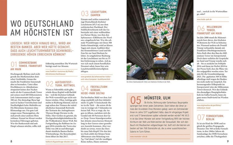 Produktbild: LONELY PLANETS 500 Einmalige Erlebnisse Deutschland