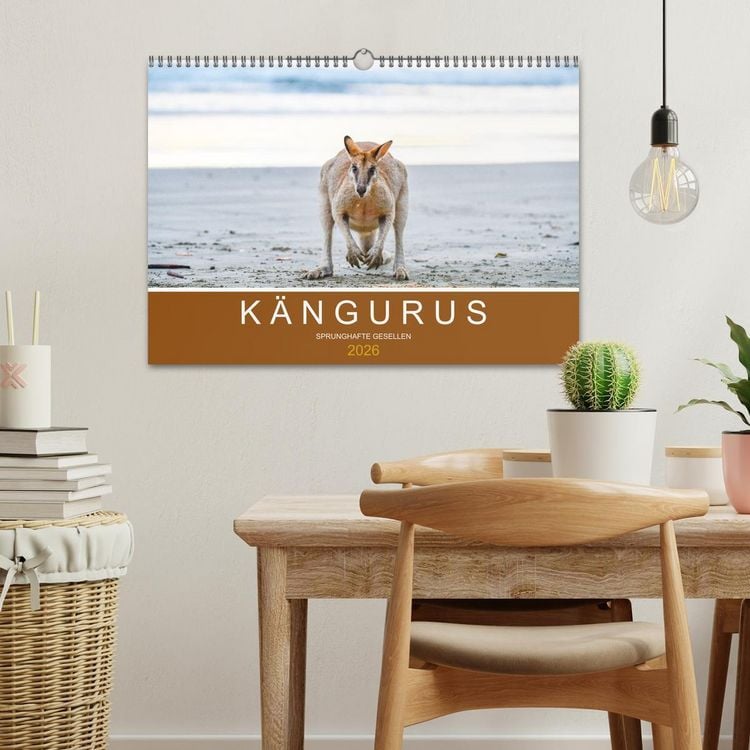 Produktbild: K&auml;ngurus, sprunghafte Gesellen (Wandkalender 2026 DIN A3 quer), CALVENDO Monatskalender