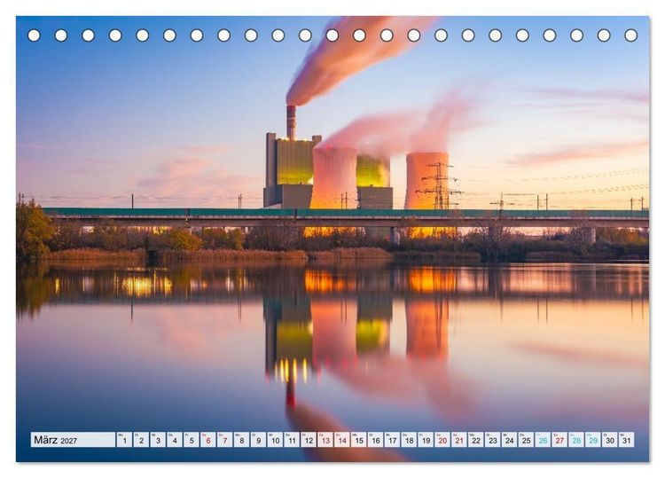 Produktbild: Willkommen im Saalekreis (Tischkalender 2027 DIN A5 quer), CALVENDO Monatskalender
