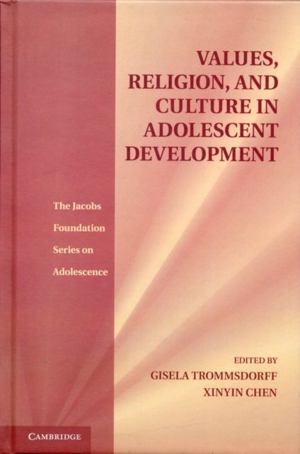 Produktbild: Values, Religion, and Culture in Adolescent Development