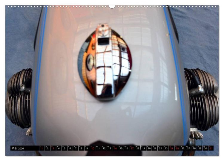Produktbild: BMW R 60/5 (hochwertiger Premium Wandkalender 2026 DIN A2 quer), Kunstdruck in Hochglanz