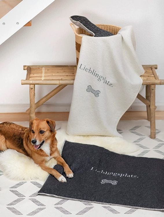 Produktbild: Fussenegger Haustierdecke "Lieblingsplatz" rohwei&szlig;