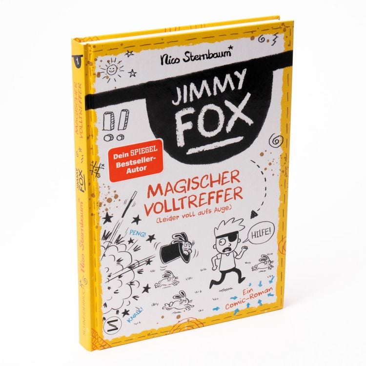 Produktbild: Jimmy Fox. Magischer Volltreffer (leider voll aufs Auge) - Ein Comic-Roman