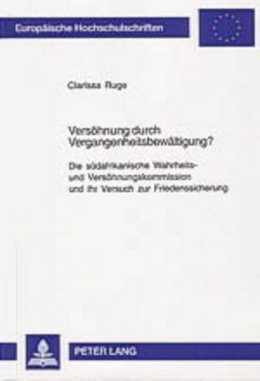 Produktbild: Vers&ouml;hnung durch Vergangenheitsbew&auml;ltigung?